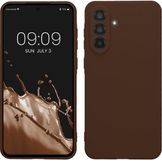 kwmobile telefoonhoesje geschikt voor Samsung Galaxy A56 5G - Hoesje voor smartphone - In chocoladebruin