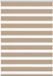 vidaXL Zebra Blind 110x100 cm Zandbruin