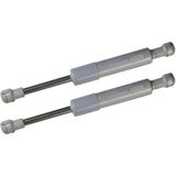 SO-TECH® 2 x Kesseböhmer Klepschaar Gasdruckdemper Lift-O-Mat (versterkte uitvoering) 450N (470N) voor HSB klepbeslag