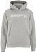Craft Dames Hoodie Community 2.0 Grey Melange Katoen/Polyester M