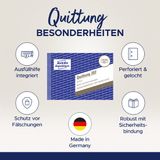 Avery-Zweckform 300 Kwitantieformulier Din A6 Liggend Aantal Paginas: 50 Wit 50 Vellen