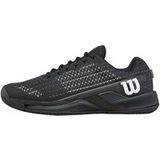 Wilson Heren Rush PRO Extra Duty Tennisschoen, Zwart/Zwart/Wit, 9.5 UK