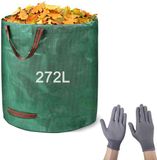 Unyqoos® Sac de jardin spacieux et robuste avec poignées pour feuilles et déchets verts