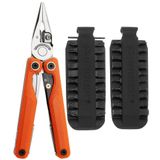 Leatherman Wave Alpha Canyonland Bundle EU300166 Black DLC MagnaCut, Orange G10, multitool met Bit Kit 931014-bundel