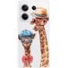 Xiaomi Siliconen hoesje compatibel met Xiaomi Redmi Note 13 5G Grappige Giraf