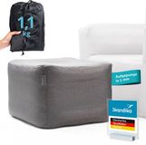 Skandika Easy Air Premium Opblaasbare Kruk - Grijs