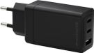 dbramante1928 Re-charge Oplader 2x USB-C 65W en USB-A 18W - Zwart
