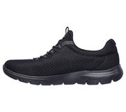 Skechers dames Summits 12980 Trainers, Black Mesh/ Trim, 40 EU