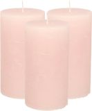 Atmosphera Stompkaars - 3 stuks - Lichtroze - 7 x 13 cm