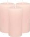 Atmosphera Stompkaars - 3 stuks - Lichtroze - 7 x 13 cm