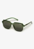 Superdry Oversized Square Dames Zonnebril Groen Vrouw