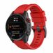 By Qubix Qubix - Siliconen sportbandje - Rood - 26mm Quickfit - Geschikt voor Garmin Quatix 8 - 51mm
