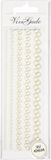 Autocollant de loisirs ou de carnaval - blanc - 280x pièces - 2-8 mm