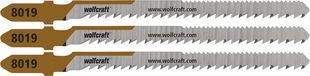 wolfcraft - Hardhout decoupeerzaagbladen 50mm - Mirror-Cut - Decoupeerzaagblad HCS met T-schacht – Hout - 8019000
