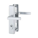 HOPPE 3898645 Dallas-Ö-norm veiligheidsdeurklinkset