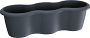 Prosperplast Respana - Drievoudige plantenbak - 52 cm - 7 liter - Antraciet