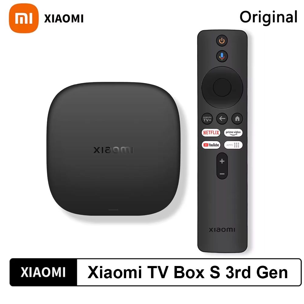 Xiaomi TV Box S (3e generatie) 4K HDR Google TV Smart Media Player