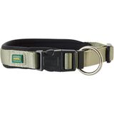 HUNTER Hondenhalsband NEOPREN VARIO PLUS, Kleur: olijf/zwart, Maat: M/2