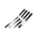 IBILI ECOPROF Spatule coudée, acier inoxydable, 15 cm