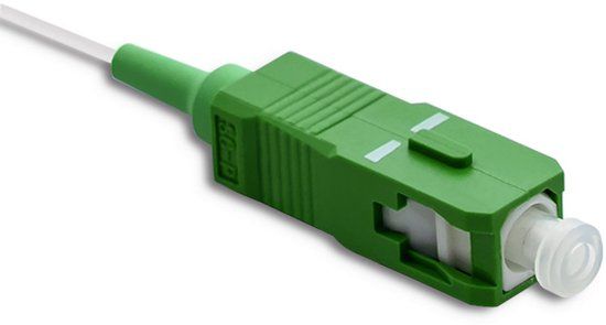 Qoltec - Pigtail Singlemode Fiber Optic - SC/APC - 9/125 - 1.5m