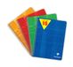Clairefontaine 8722Cpack Pak met 10 Spiraalschriften - 17x22 cm - 100 Pagina’s Kleine Ruitjes - Wit Papier 90 g - Omslag Gecoat Karton in Willekeurige Kleuren
