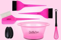 BellaLine Haarverf set 7 delig roze
