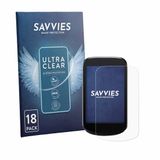 Savvies - Screenprotector voor iGPSPORT BSC500 - Folie Beschermfolie transparant 18 Stuks