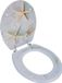 vidaXL Toiletbril zeester MDF