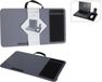 Icecat plateau pour ordinateur portable avec coussin gris - bureau ergonomique sur genoux 57x30,5cm.