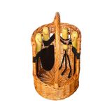 Complete set mand met tuingereedschap – met hark en schep, ideaal voor tuinonderhoud, 22 x 22 x 35 cm