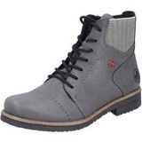 Rieker Dames 73522 Veterlaarzen, grijs, 36 EU