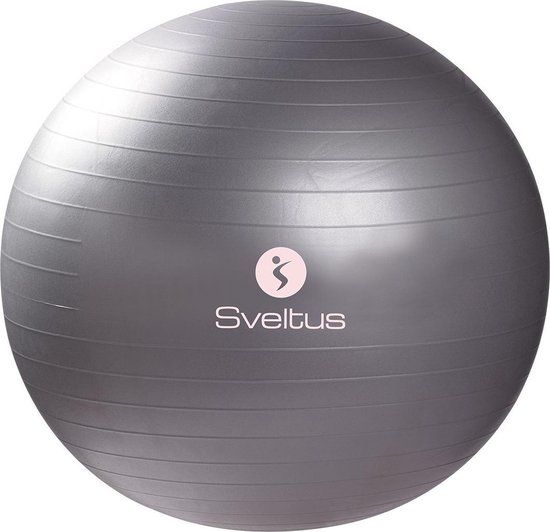 Sveltus Fitnessbal - 65 cm - Grijs