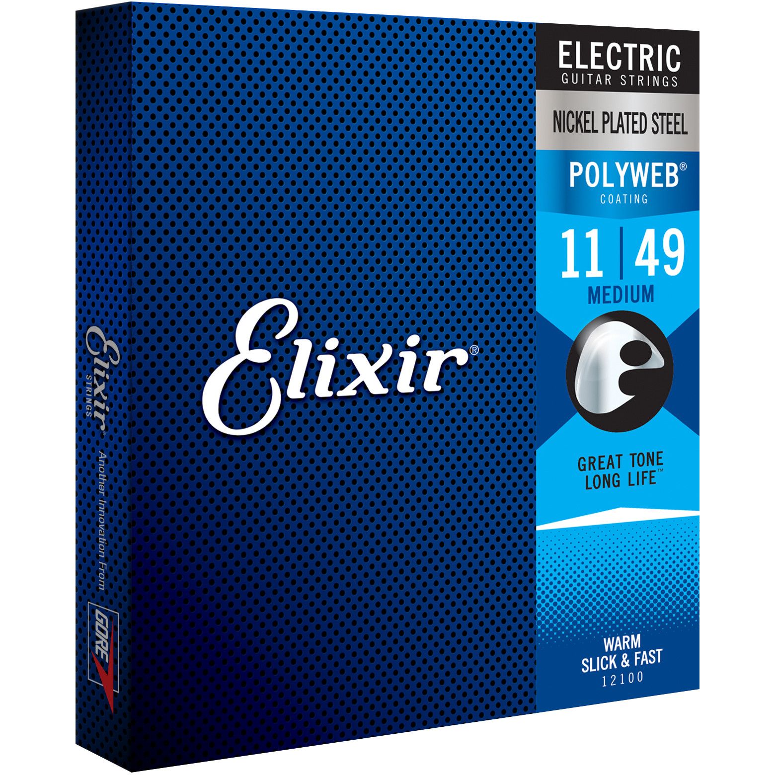 Elixir 12100 Electric NPS Polyweb Medium 11-49 snarenset