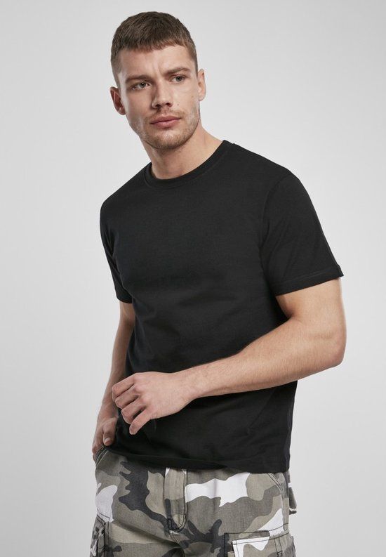 Brandit Premium Heren T-shirt - Zwart - 5XL