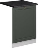 Vicco Fame-Line Vaatwasserfrontpaneel – 60 cm, WB Antraciet Groen-Goud Landhuis
