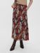 VERO MODA VMEASY MAXI SKIRT WVN GA Blauw Gebloemd Maxi Rok Vrouwen S