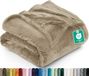 Utopia Bedding Camel Deken Polar Fleece 300 GSM Luxe Deken voor Bank-Bed, Antistatisch, Zacht en Pluizig (152 x 127 cm)