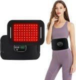 SURIGHT Icecat LED-roodlichtlamp, therapieband, 660 nm en 850 nm, pulserende modus (20 Hz), timer met 3 standen, 4 modi, 3 intensiteiten, 5000 mAh batterij