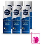 NIVEA MEN 6 x Gel hydratante anti-âge avec hyaluron - 50 ml - Lot