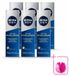 NIVEA MEN 6 x Gel hydratante anti-âge avec hyaluron - 50 ml - Lot