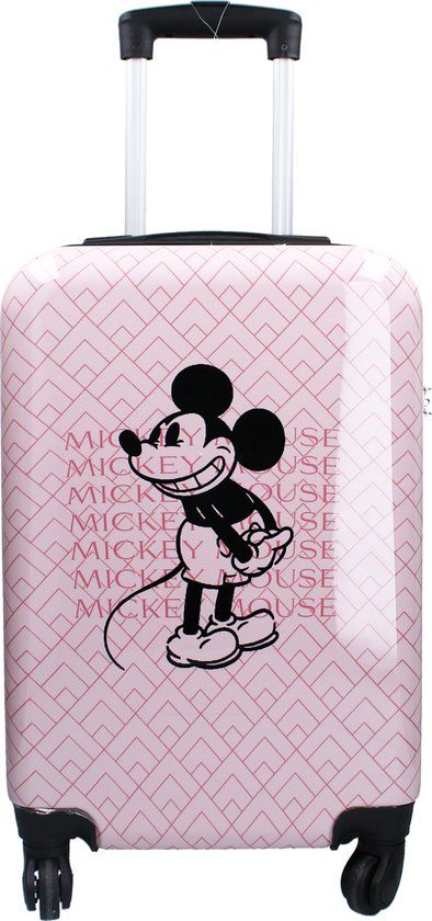 Mickey & Minnie Mouse Trolley suitcase Mickey Mouse Road Trip - Peach One