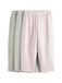 The Set Broek mintgroen / pastelgroen / wit