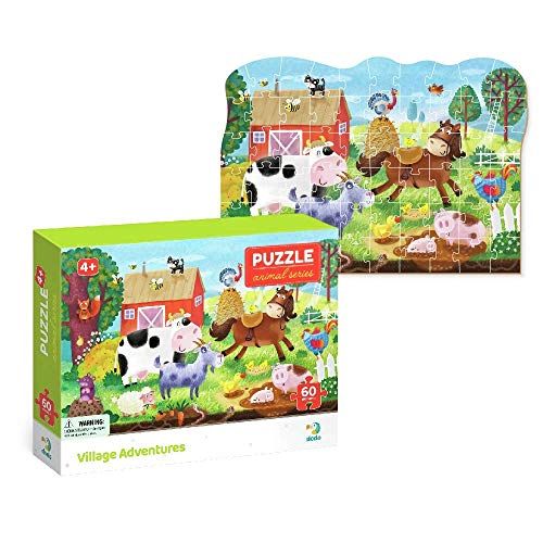DODO Educatief Dorp Adventures Puzzel - 60 stuks