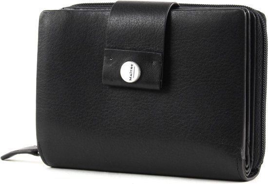 Maitre Maître Portemonnee Henau Diethilde Purse MH9FZ Black Zwart