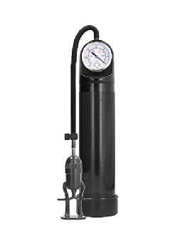 Shots Media Pumped - Deluxe Pump With Advanced PSI Gauge - Black