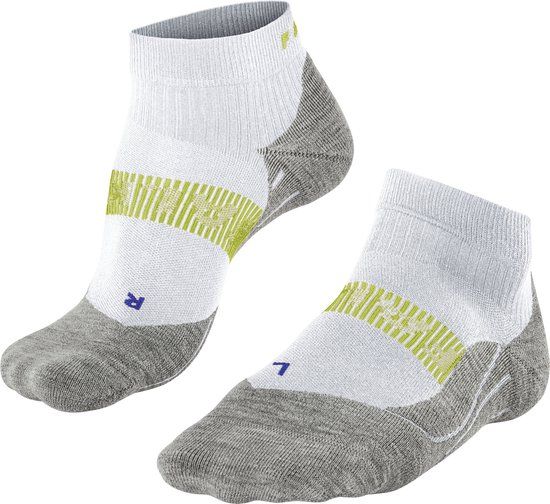 FALKE RU4 Endurance Cool Short Hardloopsokken Heren (wit) - Maat 42-43