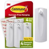 Command Command PH040-4NA Zaagtand Frame Hanger, 1,8 kg Capaciteit, Indoor Gebruik, 4