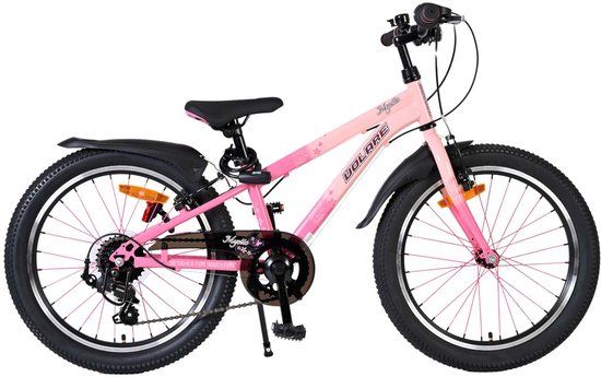 Volare Mystic Kinderfiets - 20 inch - Roze - 7 speed