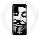 Maniacase Etui voor Samsung Galaxy S11 Plus Wij zijn legioen anoniem masker