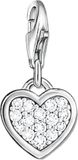 Thomas Sabo Dames Zirkonia 925 Zilver Wit 0967-051-14